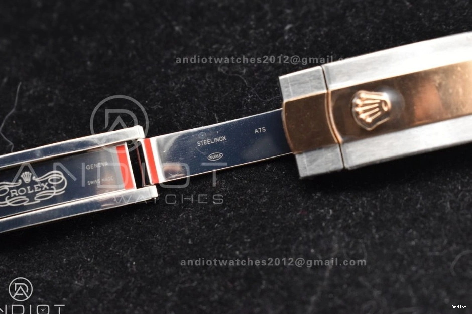 Jubilee Best 904L Dial RG 1:1 DateJust RG Edition Bracelet VR3235 41 Steel on 126331 Clean SS Diamonds 0509